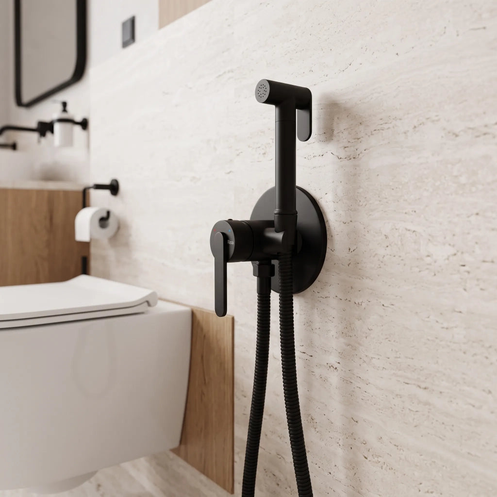 Rubinetto Bidet Rea Ontario Black