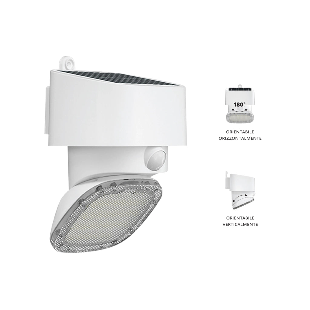ALCA POWER Lampada solare da parete LED 2000 lumen SWL12