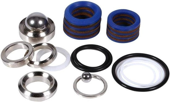 Kit di Spatolatura a Senza Spari - Accessori - Parti di Ricambio - Adatto per 390 695 795 1095 3900 5900 7900 - Kit di Riparazione di Gomme - Nero Modello - Incluso Manuale d'Uso (248213)
