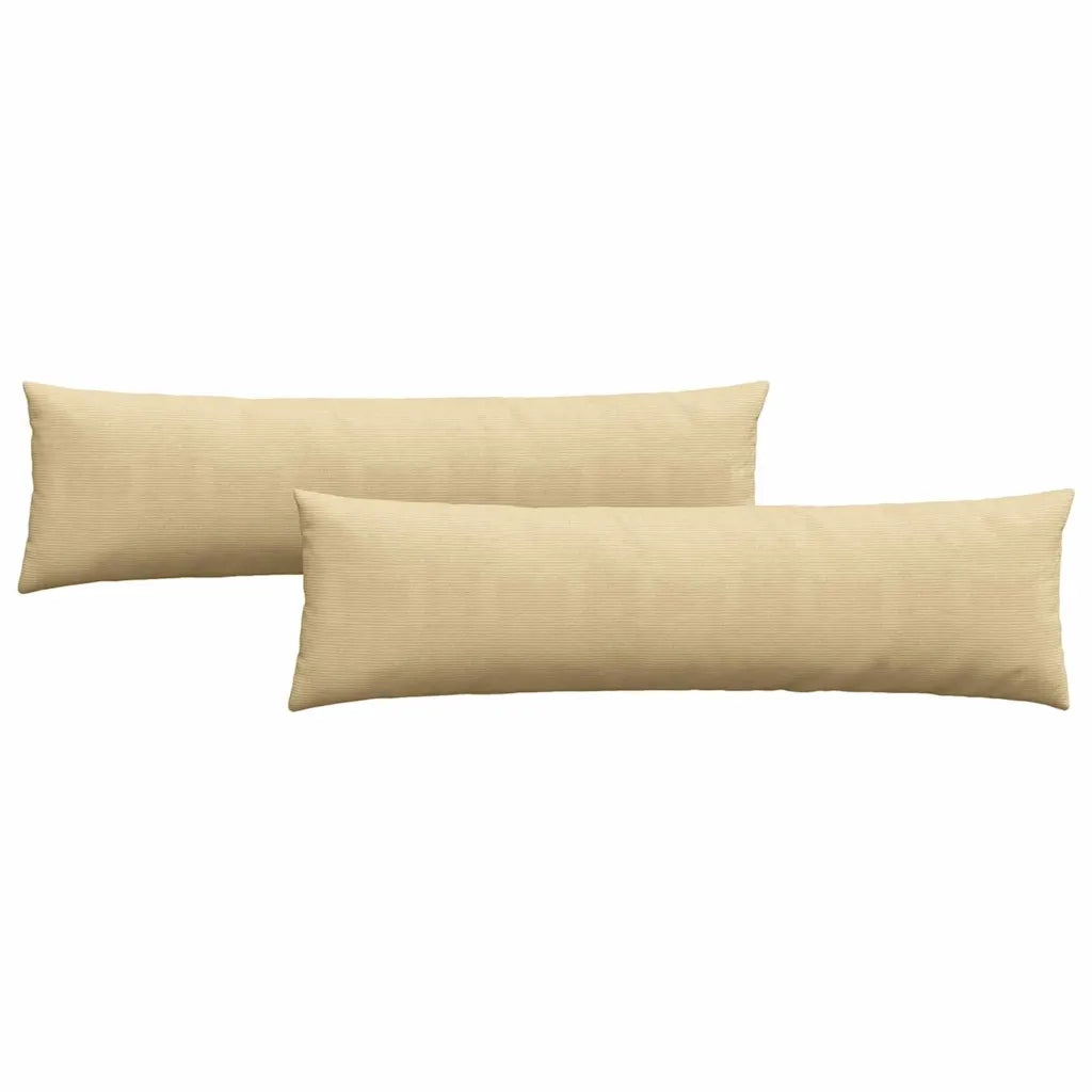 Cuscini da Divano 2 pcs Grigio Verde 145 x 40 cm 42013864