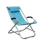 SEDIA A DONDOLO ROCK 90X60XH73CM CELESTE