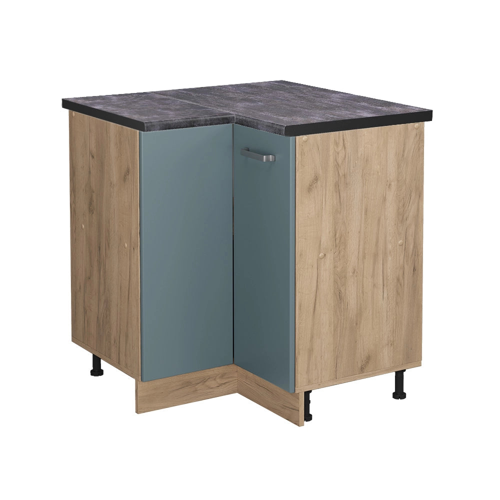 Vicco Mobile ad angolo cucina Grigio-blu 75.6 cm , PL Antracite
