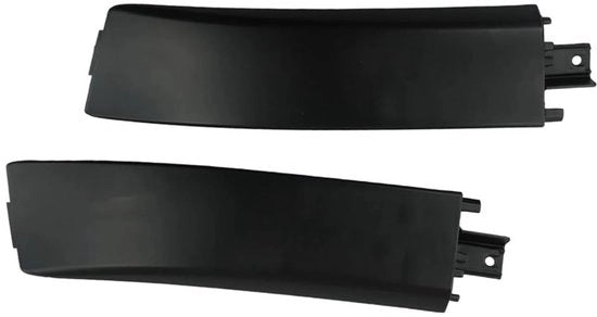 Copertura per rack 2 pezzi - Porta bagagli per rail di fine - Compatibile con Suzuki Grand Vitara 2006-2015 - Nero - Materiale ABS di alta qualità - Prestazioni affidabili