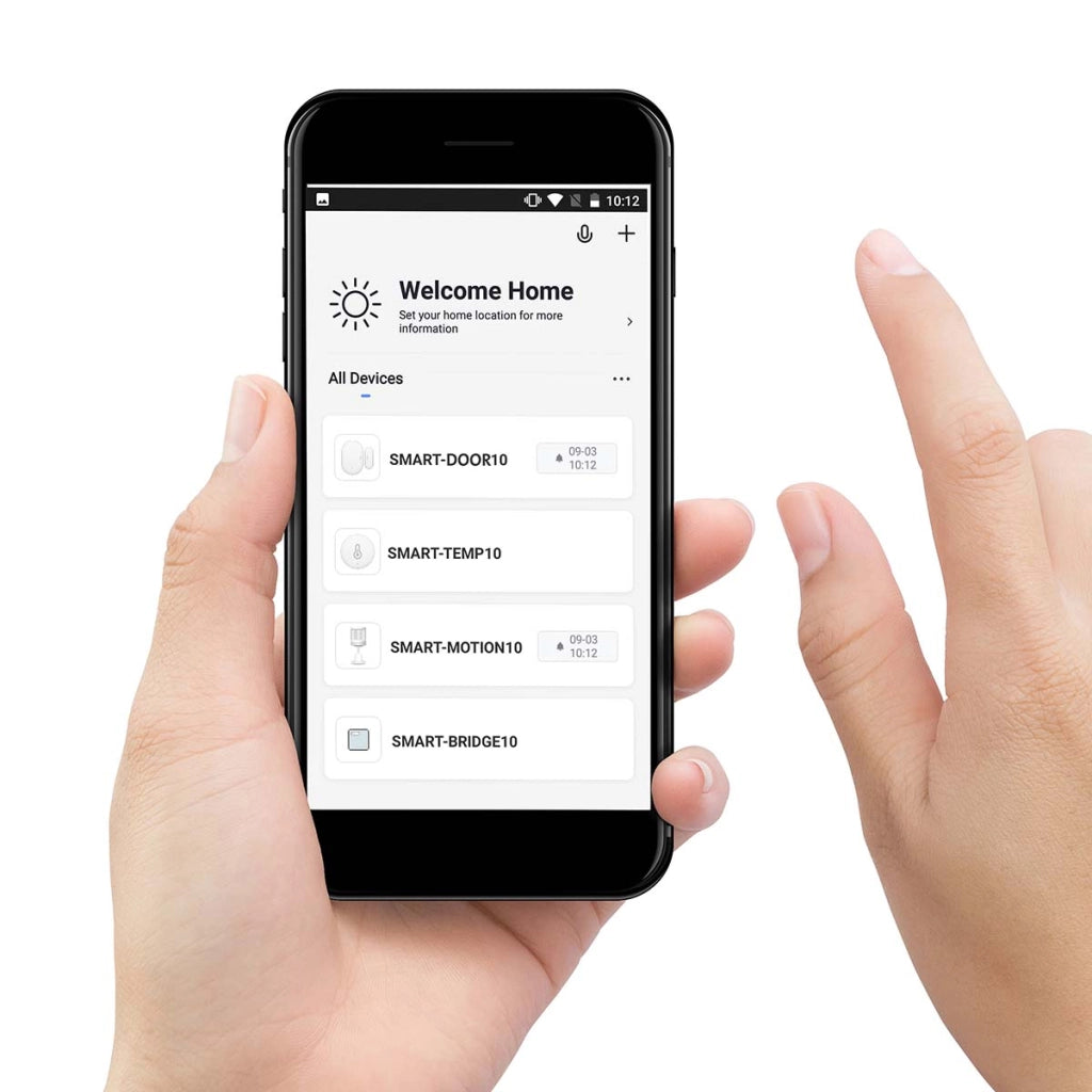 SMART-BRIDGE10 Punto di connessione per sensori Zigbee alla rete / internet Bianco Alecto