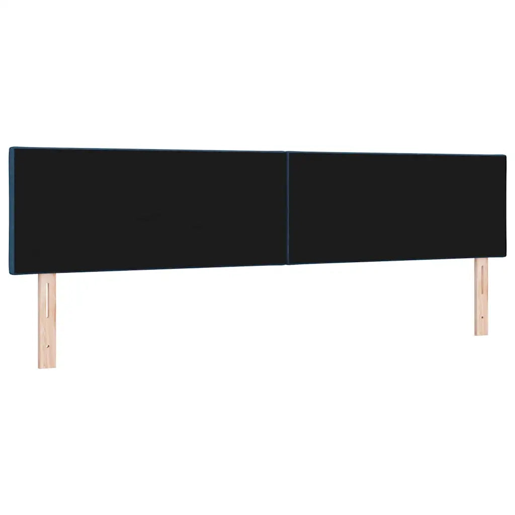 Testiera Blu 200 cm Tessuto 42007286