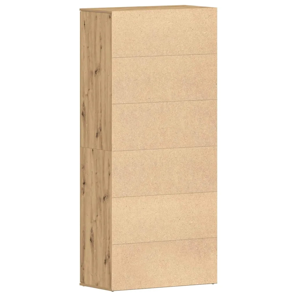 Mobile per scarpe con porta-Scarpiera Rovere artigianale 80 x 39 x 178 cm