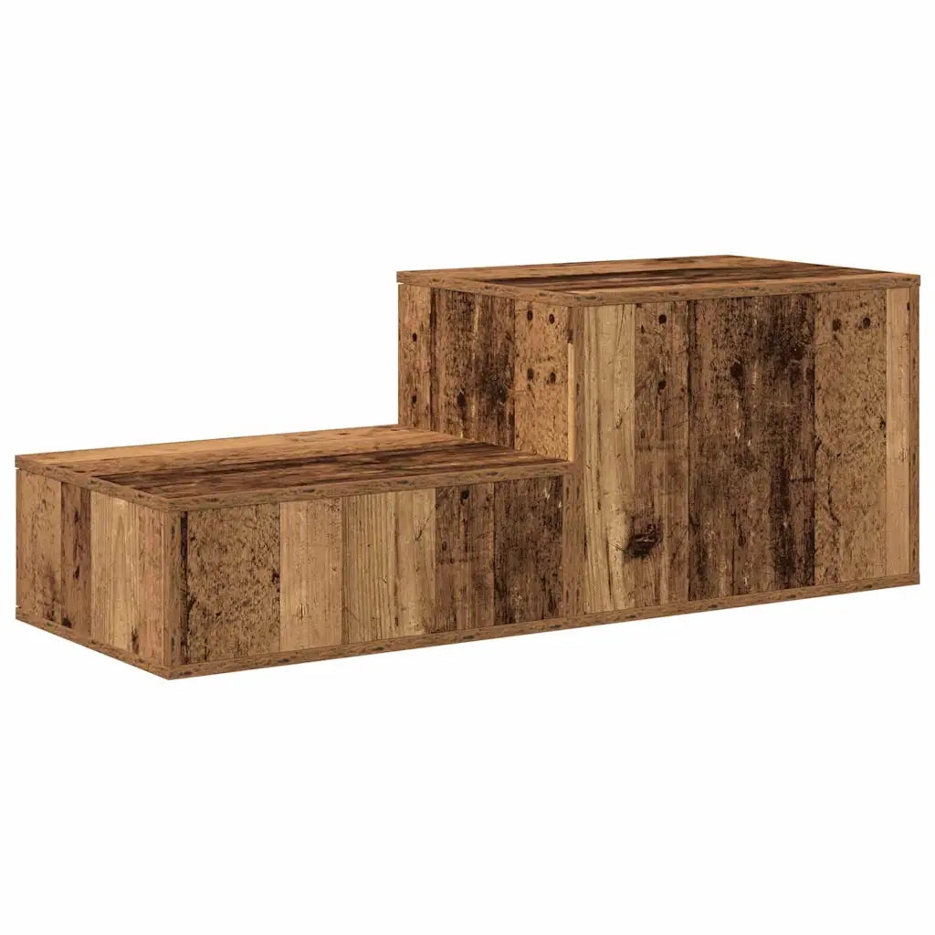 Armadio 2 pz Legno vecchio 127 x 41 x 40 cm Legno multistrato CFW1818148