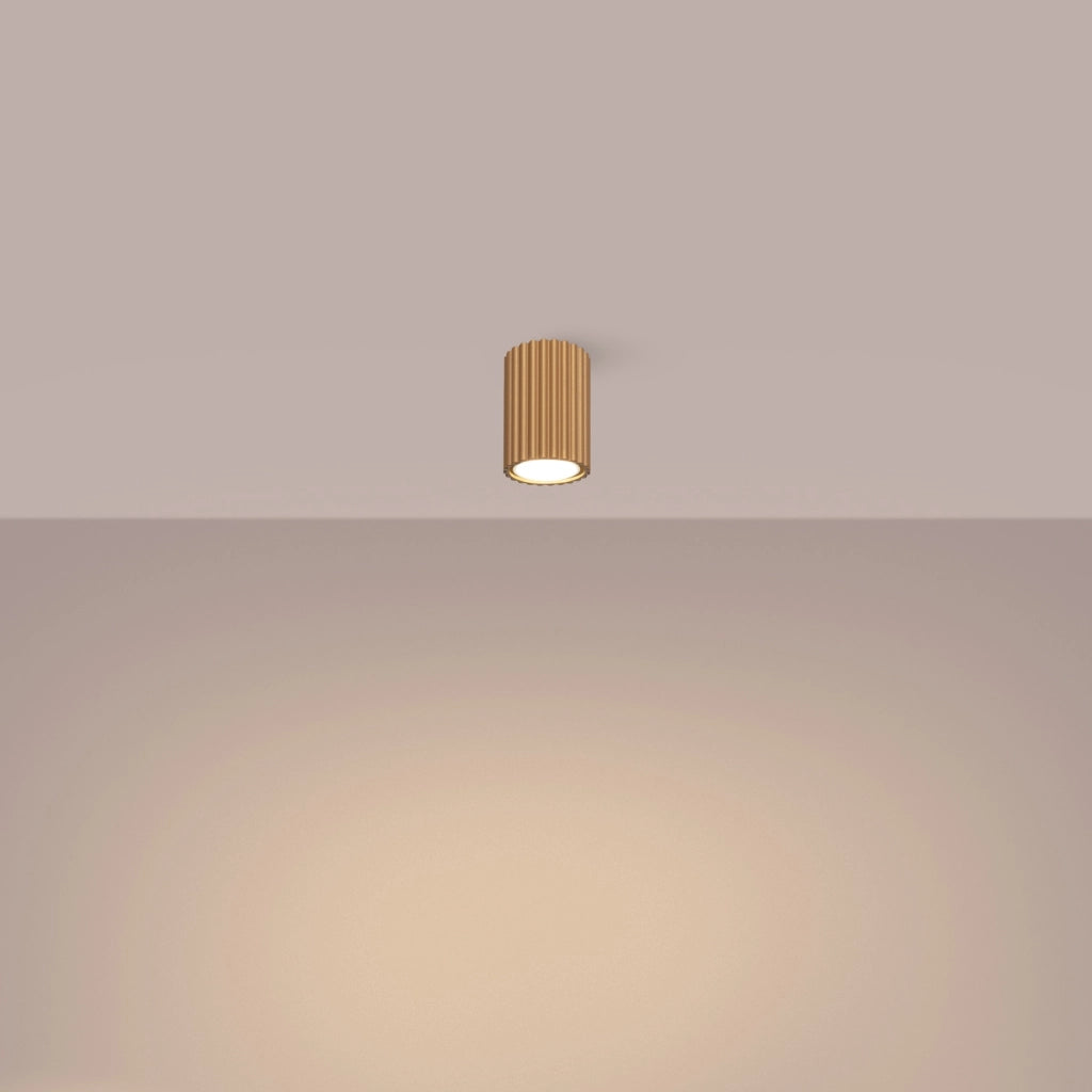 Lampada da soffitto KARBON 10 oro