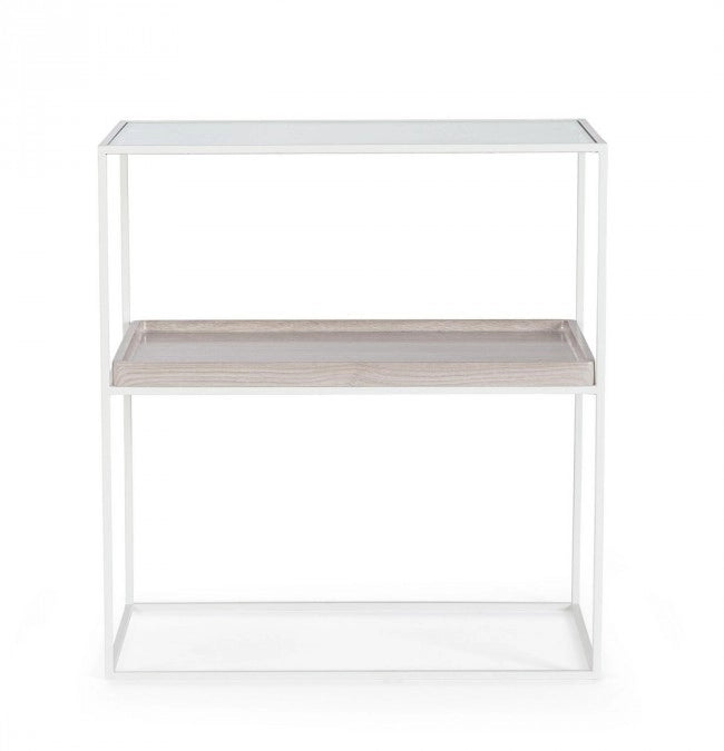 Mobiletto 2P in vetro 55x35x62.5