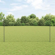 Palo della recinzione 11 pcs Grigio 150 cm Acciaio 42006287