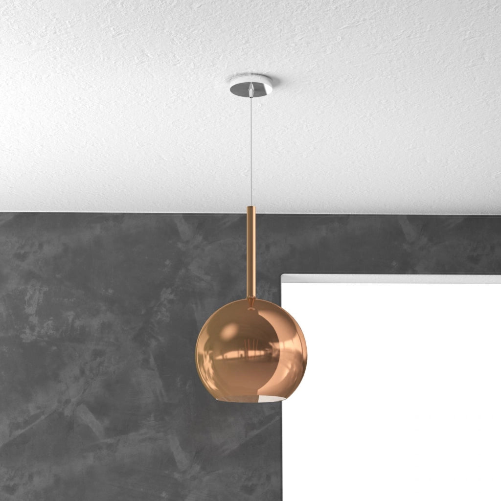 SOSP. CROMO 1 LUCE MEDIA RAME 1155CR-SM-RA