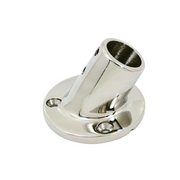 BASE INOX TONDA 60° Ø MM.22