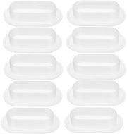 Manubri Ergonomici a 10 Stuks - Materiale Plastico - Manubri di Trasporto - Trasloco/Logistica - Installazione Facile - Translucidi - Dozzina di Manubri