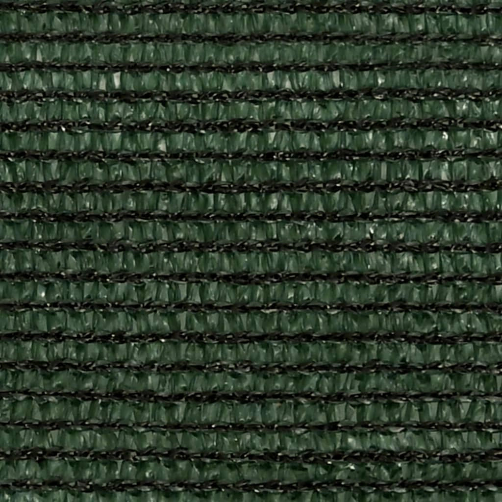 Vela ombreggiante 160 g/m² verde scuro 3 x 4 m HDPE 02_0009425