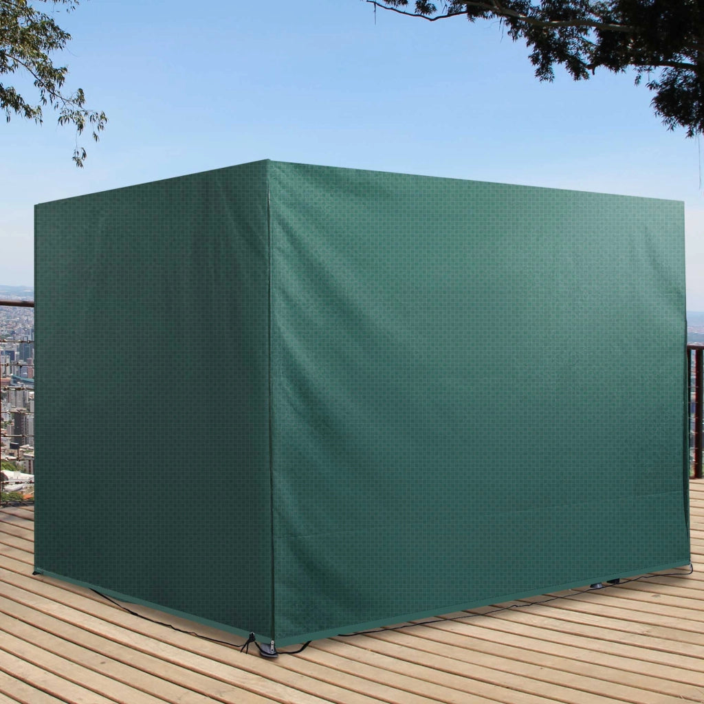 Funda per Altalena da Giardino ¨C zephmum ¨C Verde 215x155x150 cm