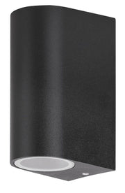 Applique esterna moderna 2xGU10 IP44 Chile nera Rabalux