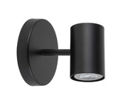 Applique moderna nera spot Luis 1xGU10 25W Sigma Lighting
