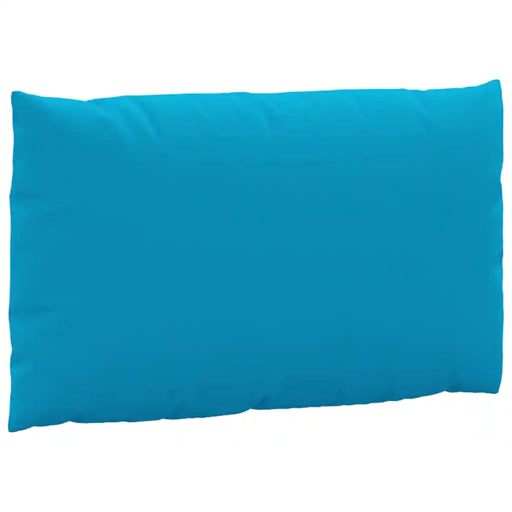Cuscini per Pallet 2 pz | Cuscini per sedie Azzurro in Tessuto Oxford