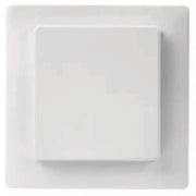 VIMAR PLANA - PLACCA 2M CON COPERCHIO BIANCO