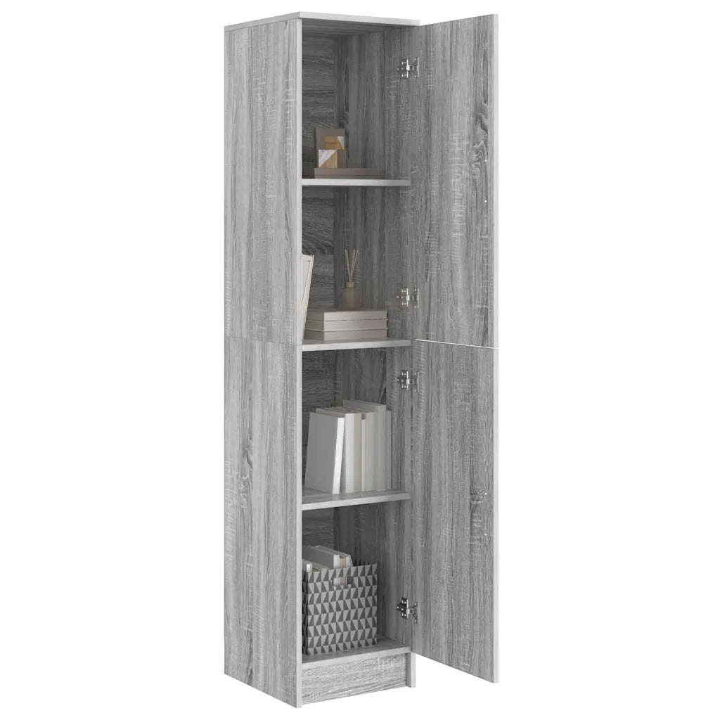 Credenza Grigio Sonoma 35 x 39 x 168 cm 869335