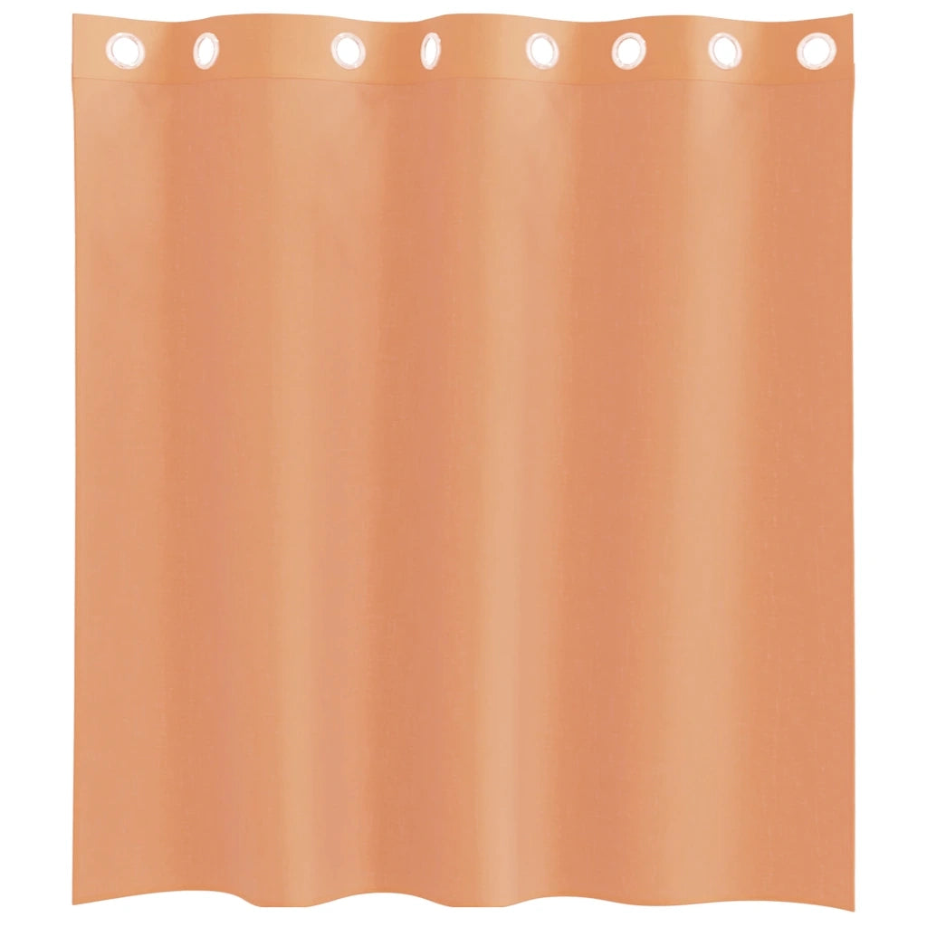 Tende in Voile con Occhielli 2 pz Terracotta 4102137