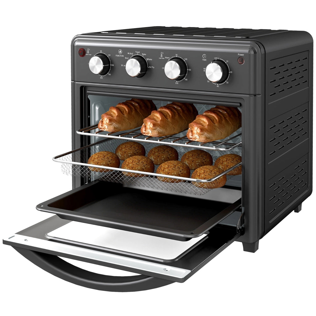 Forno Elettrico da Banco 30L 1600W ¨C Minimal ¨C 43x39x39 cm Nero