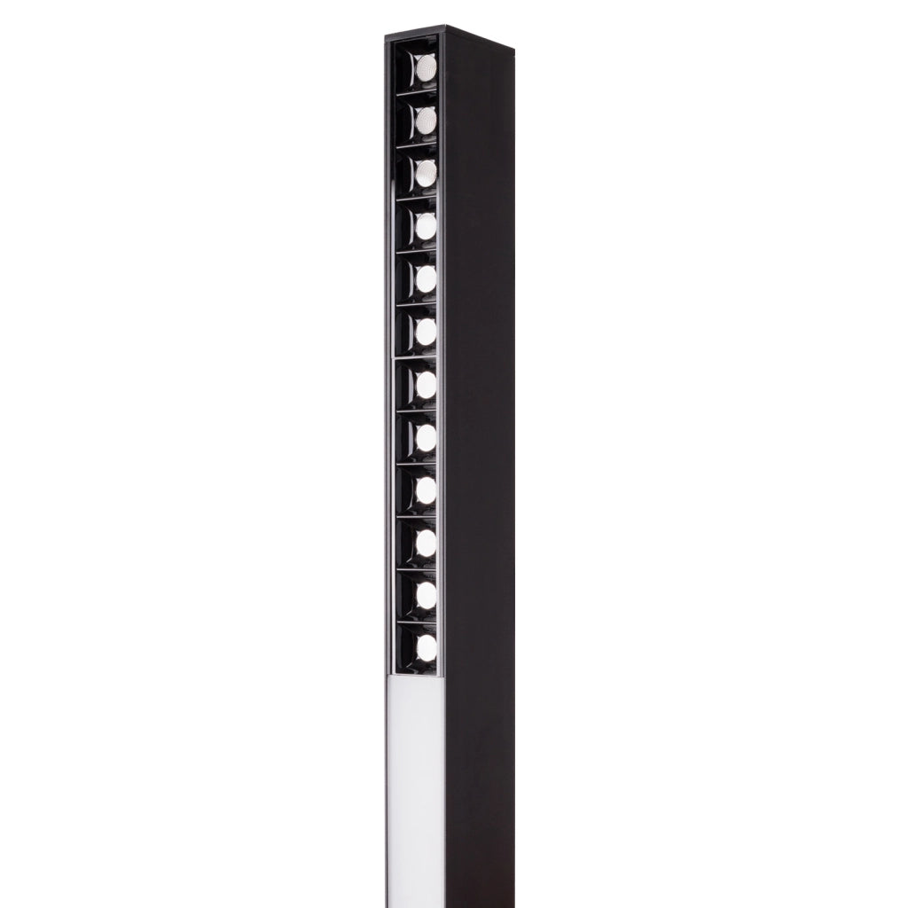 Plafoniera moderna nera lineare LED 60W Maxlight RX