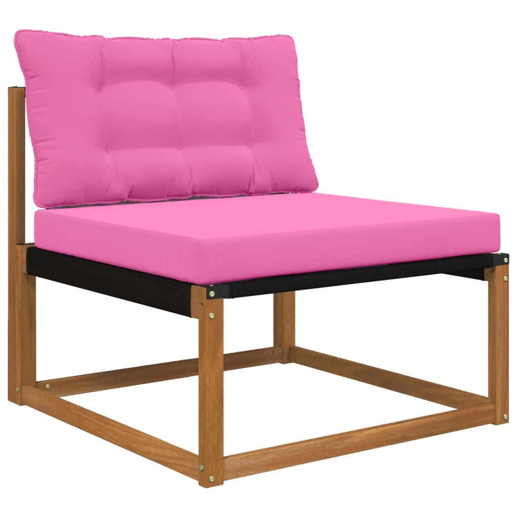 Cuscino per divano da esterno 2 pcs Rosa Poliestere 900912