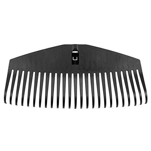 Fiskars 1003465 rastrello Rastrello con paletta per foglie Nero
