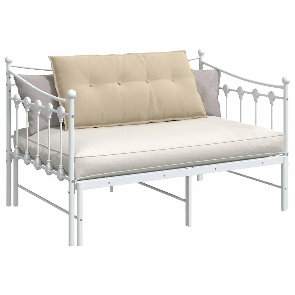 Cuscino per Schiena Crema 100 x 50 cm Tessuto in Microfibra 42014777