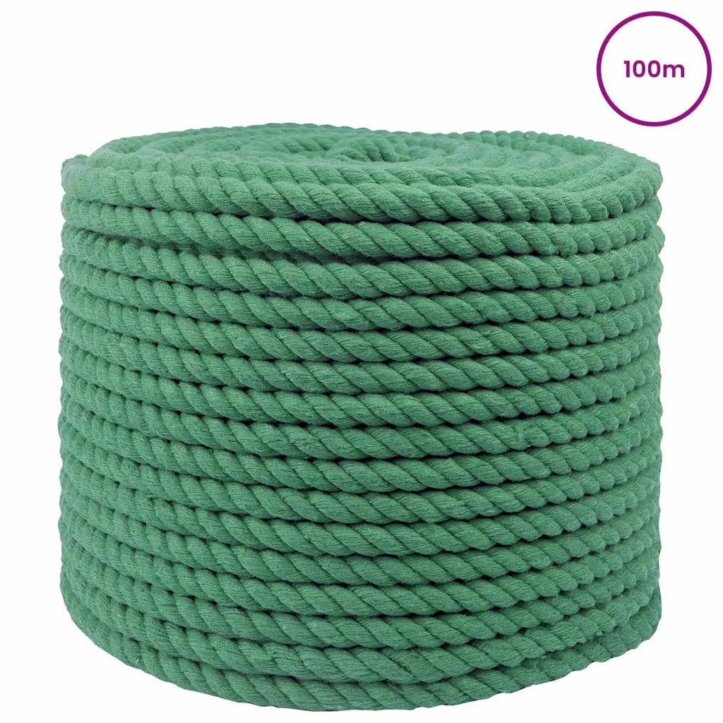 Corda Verde 1,2 x 1,2 x 10000 cm Cotone 42011962