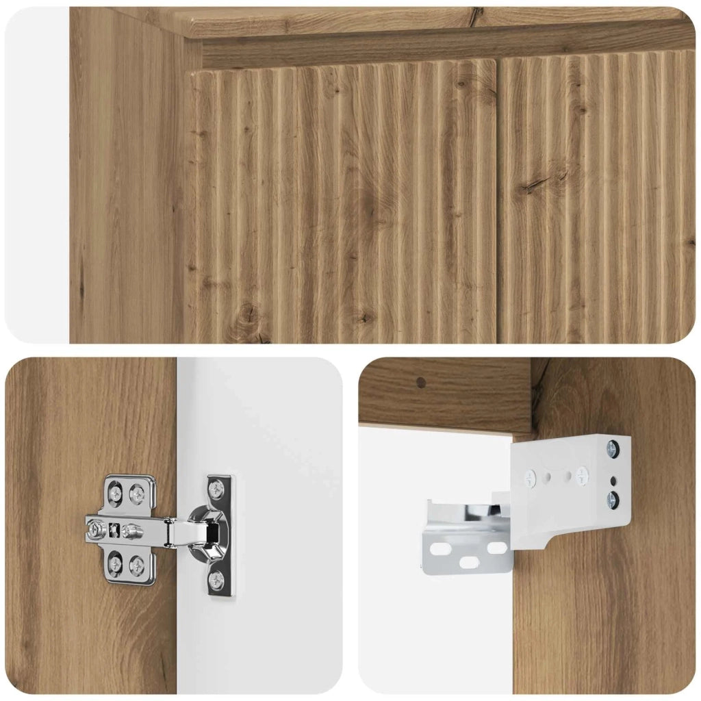 Set di mobili per il bagno Rovere Artigianale 3404339