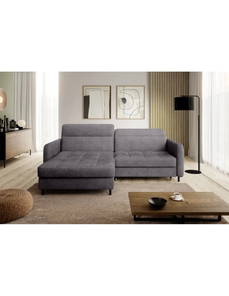 Divano ad angolo collezione GOUMSI colore Grigio