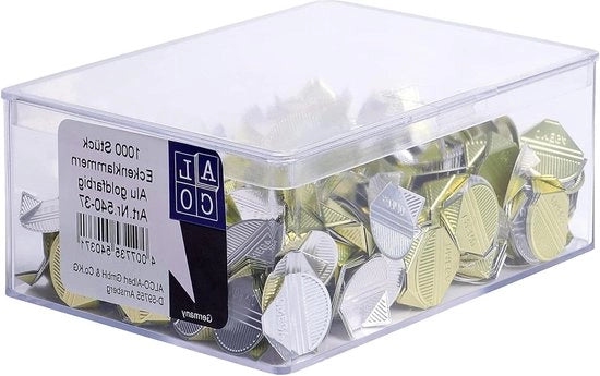 Viti a molla in alluminio dorato - ALCO 540-37 - 1000 pezzi