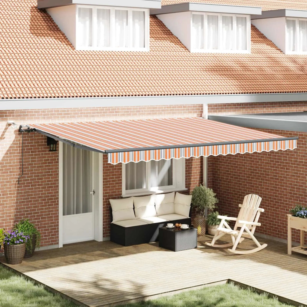 Tessuto per Tenda con Multicolore 450 × 350 cm Poliestere 3331112
