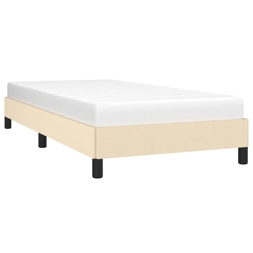 Giroletto senza Materasso Crema 100x200 cm in Tessuto 346701