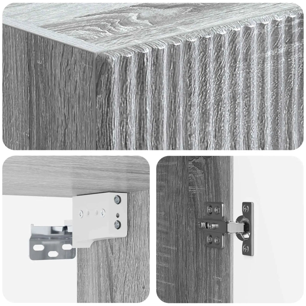 Set di armadi 2 pcs 66 x 34,5 x 90 cm Legno ingegnerizzato 3416544