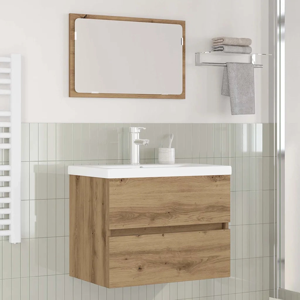 Set di mobili per il bagno 3 pcs Rovere artigianale 3393503