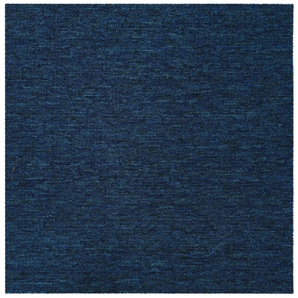 Piastrella per Tappeto Blu 50 x 50 cm 20 pz PP e Bitume CFW1242717