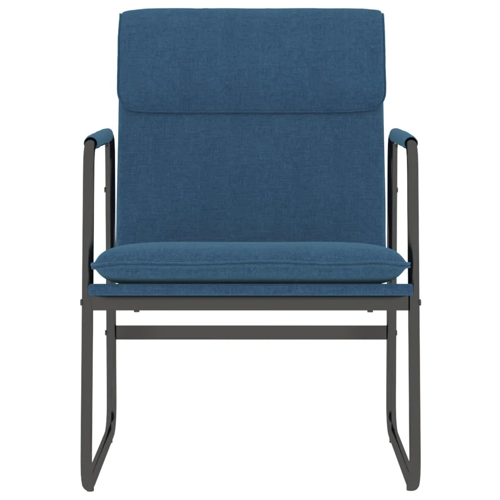 Sedia Lounge Blu 55x64x80 cm in Tessuto 351349