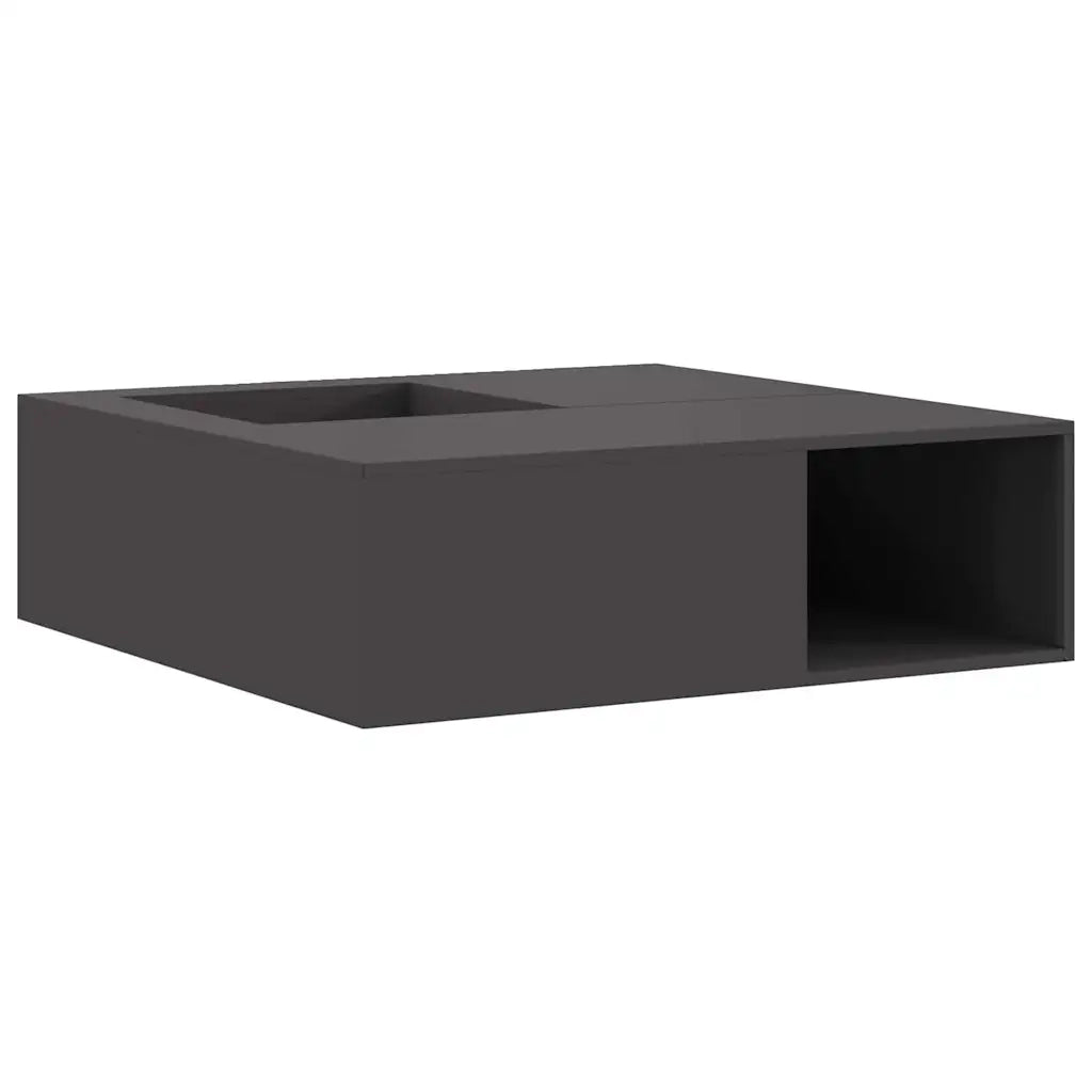 Focolare Nero 100 x 100 x 30 cm Acciaio