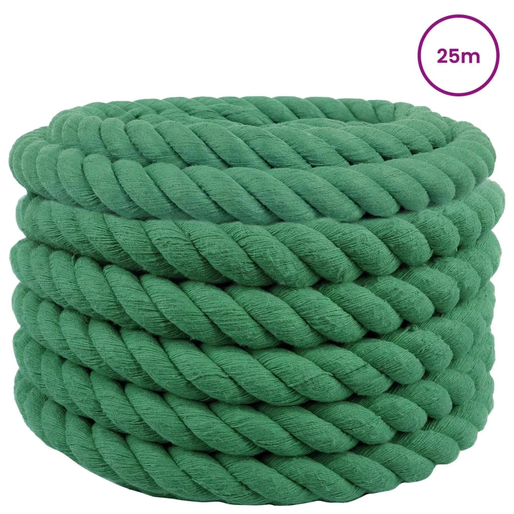 Corda Verde 3 x 3 x 2500 cm Cotone 42011977