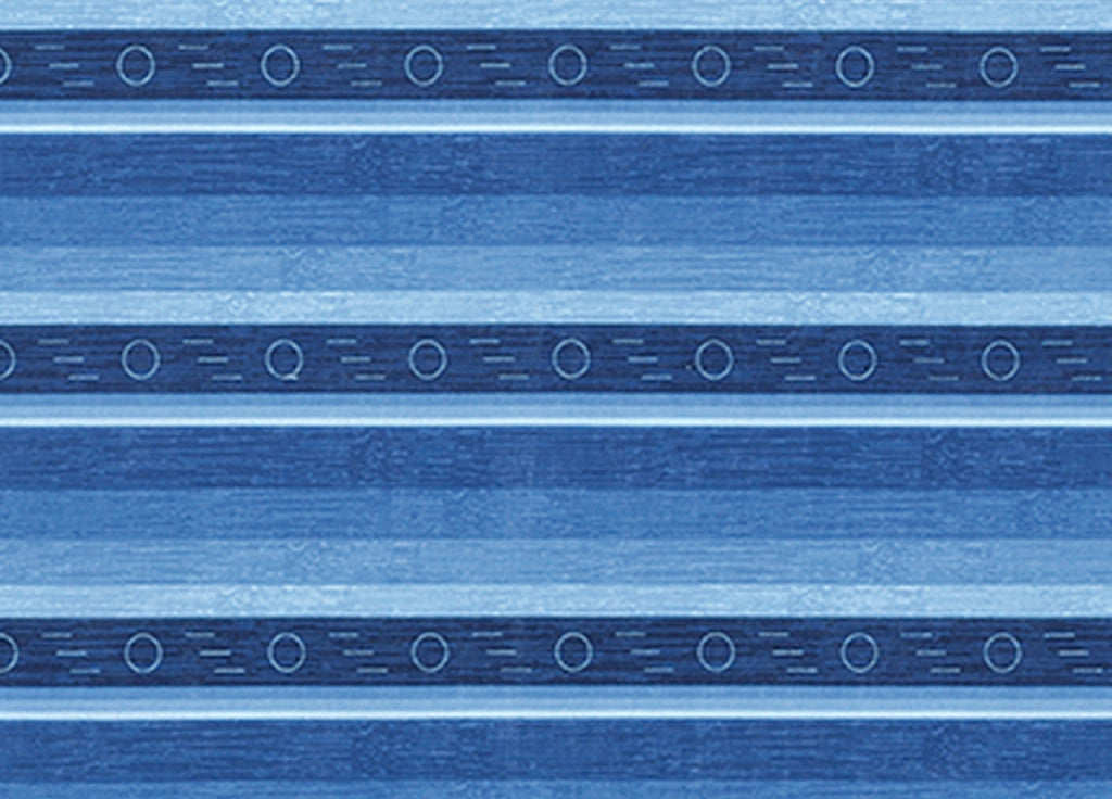 Set Cuscini Coprisedia Imbottiti Sfoderabili Modello Colorado Made In Italy - Morbidone 4Pz - Blu