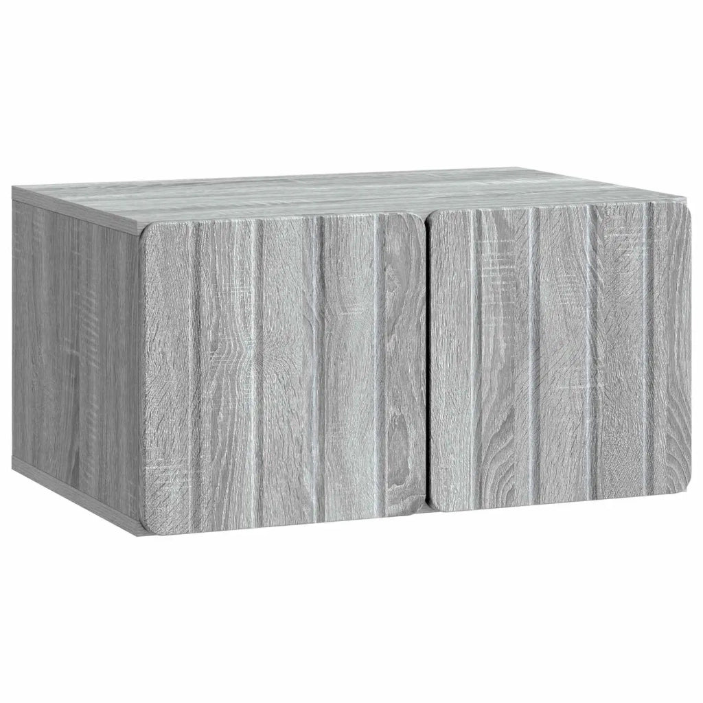 Mobile Porta TV da Muro-Credenza per TV sospesa Grigio Sonoma 59,5 x 41 x 30 cm 950402