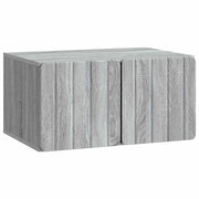 Mobile Porta TV da Muro-Credenza per TV sospesa Grigio Sonoma 59,5 x 41 x 30 cm 950402