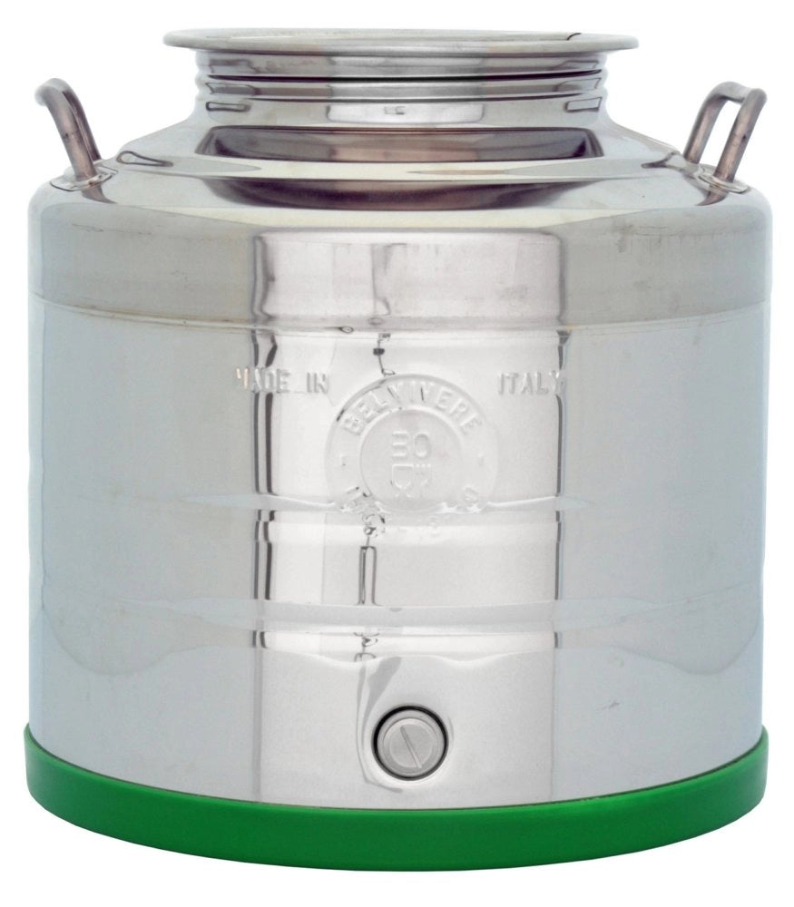 1pz contenitore acciaio inox saldato lt.30 cod:ferx.8420