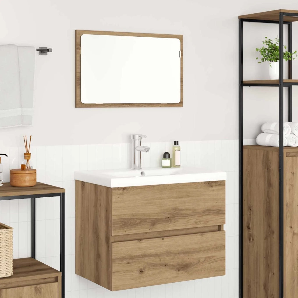 Set di mobili per il bagno 3 pcs Rovere artigianale 3393506