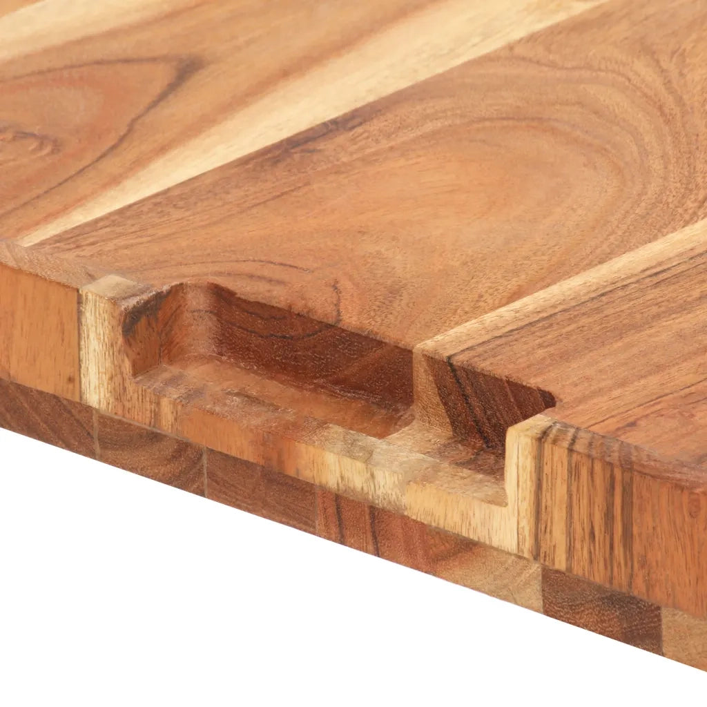 Tagliere 50x35x4 cm in Legno Massello di Acacia 286569