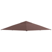 Copertura per gazebo 300x300 cm ¨C zephmum ¨C marrone
