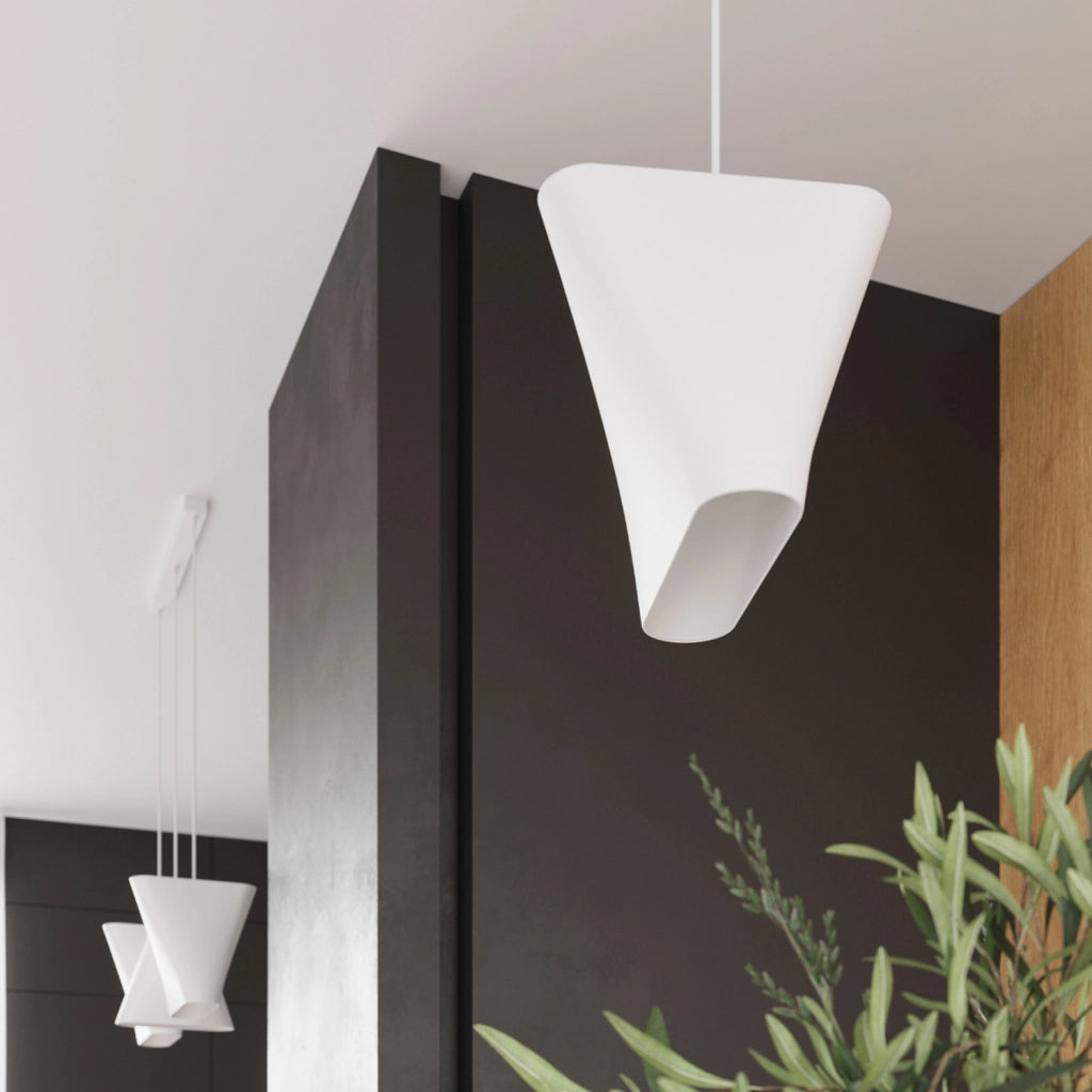 Lampadario BLUM 3 bianco
